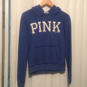 Victor Secret blue hoodie PINK